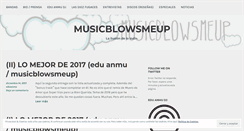 Desktop Screenshot of musicblowsmeup.com